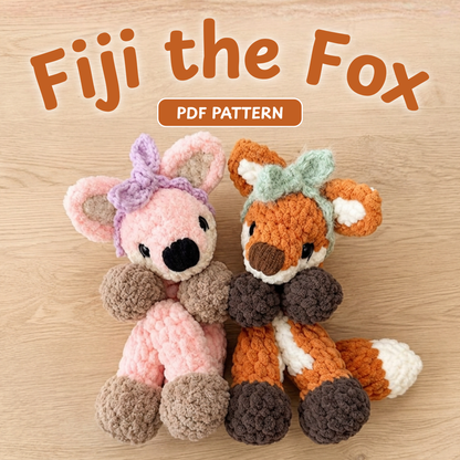 Crochet Fiji the Fox Pattern