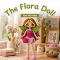 Crochet Flora Amigurumi Fairy Doll Pattern
