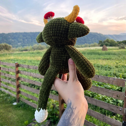 Crochet Forest Mushroom Monster Amigurumi Pattern
