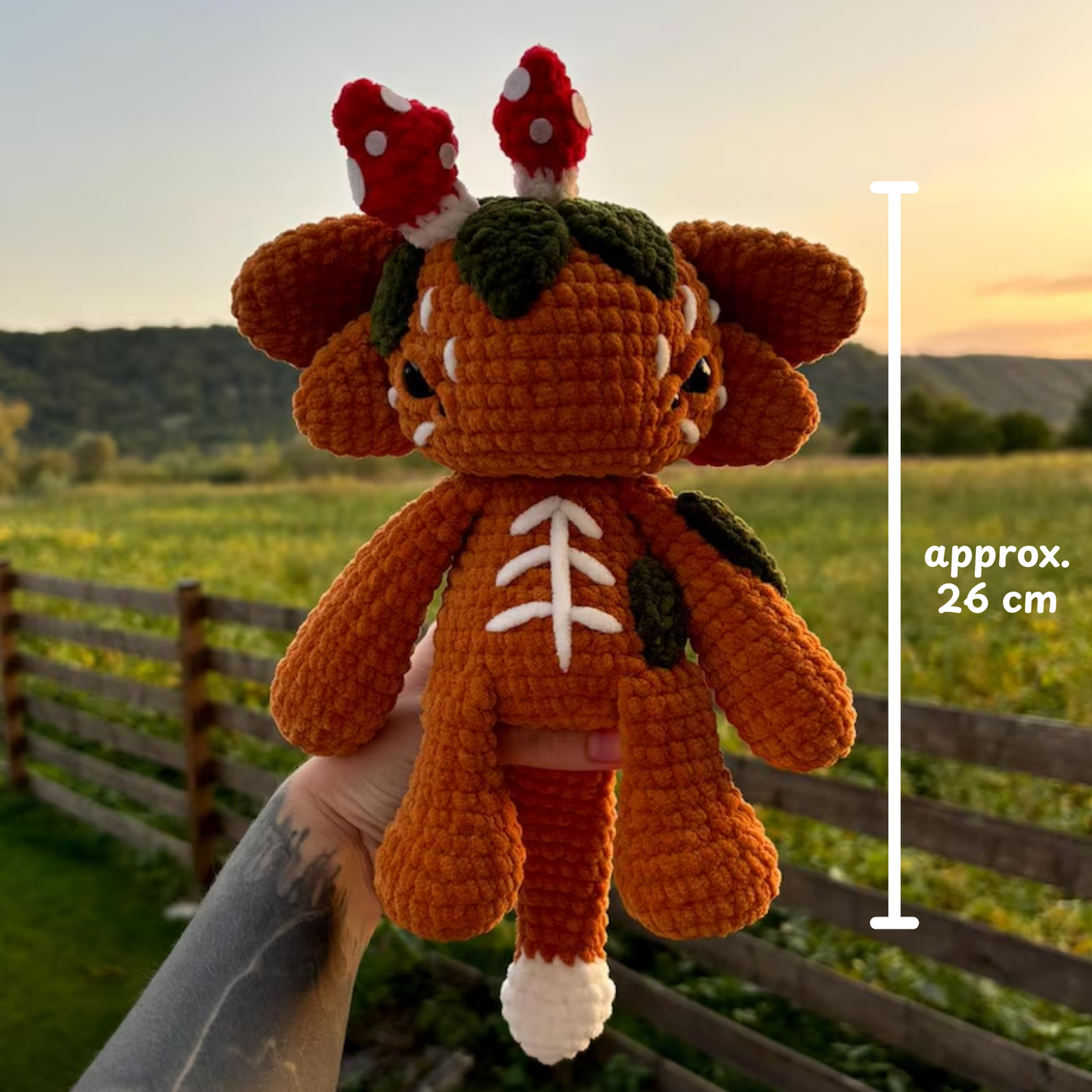 Crochet Forest Mountain Monster Pattern