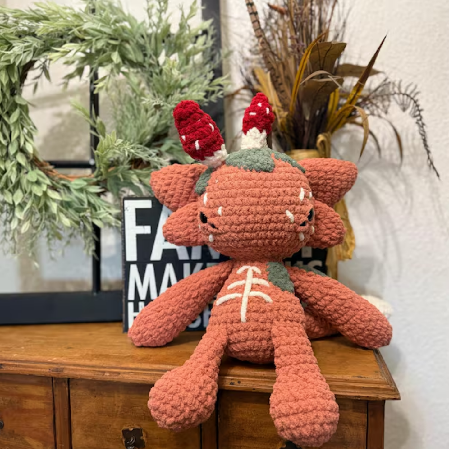 Crochet Forest Mountain Monster Pattern