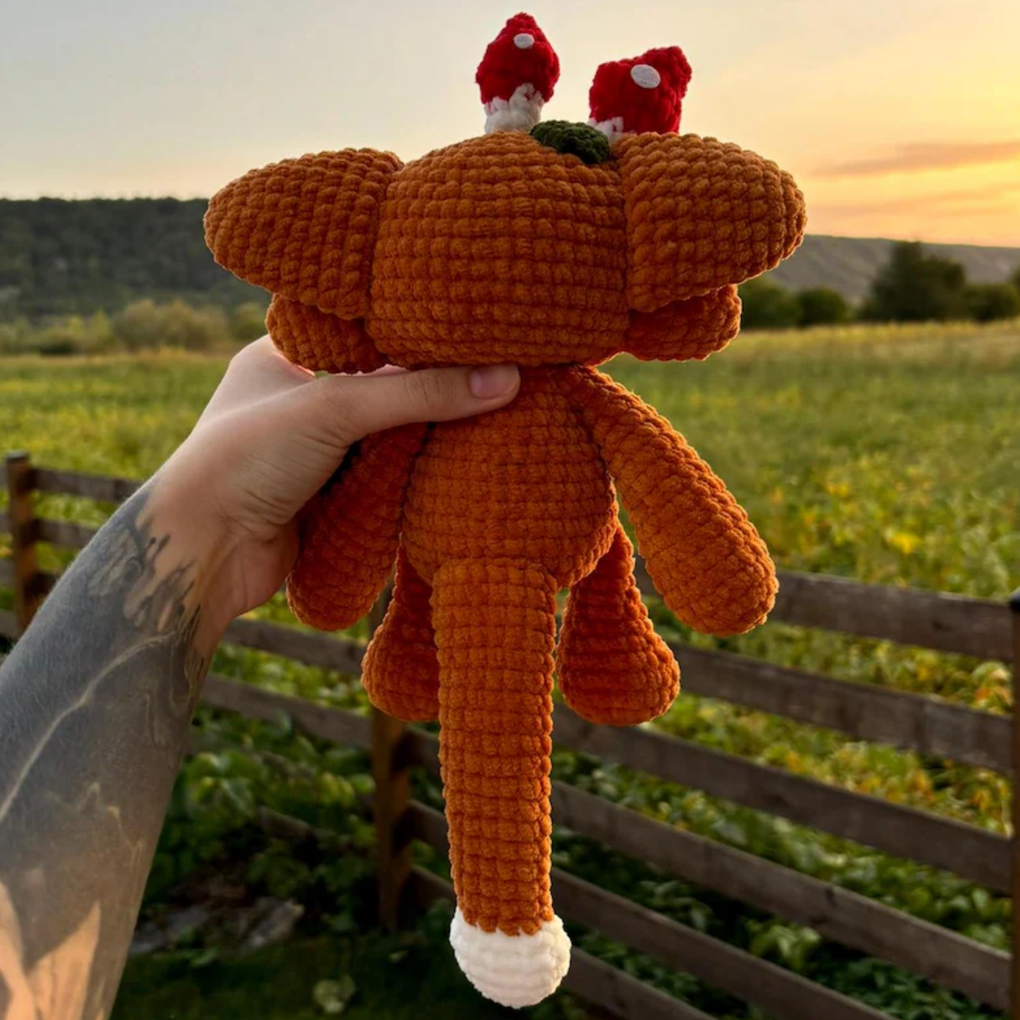 Crochet Forest Mountain Monster Pattern