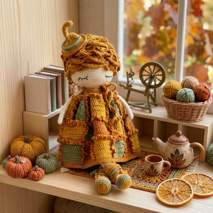 Crochet Friendly Pumpkin Doll Pattern