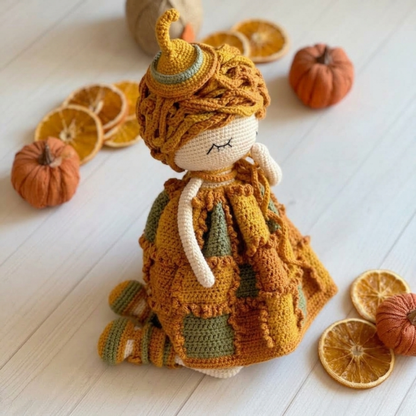 Crochet Friendly Pumpkin Doll Pattern