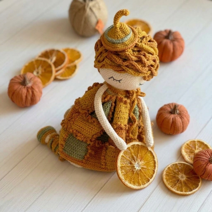Crochet Friendly Pumpkin Doll Pattern