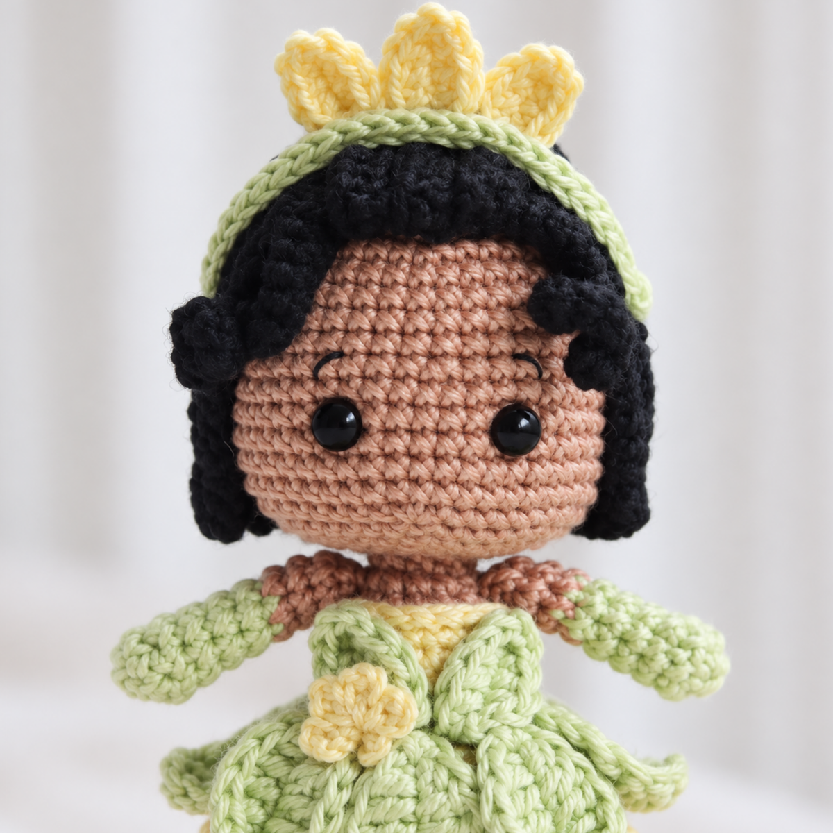 Crochet Frog Princess Miniature Doll Pattern (Bundle 8 in 1)