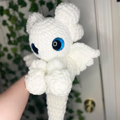 Crochet Fury Dragon Pattern (Toothless and Light Fury)