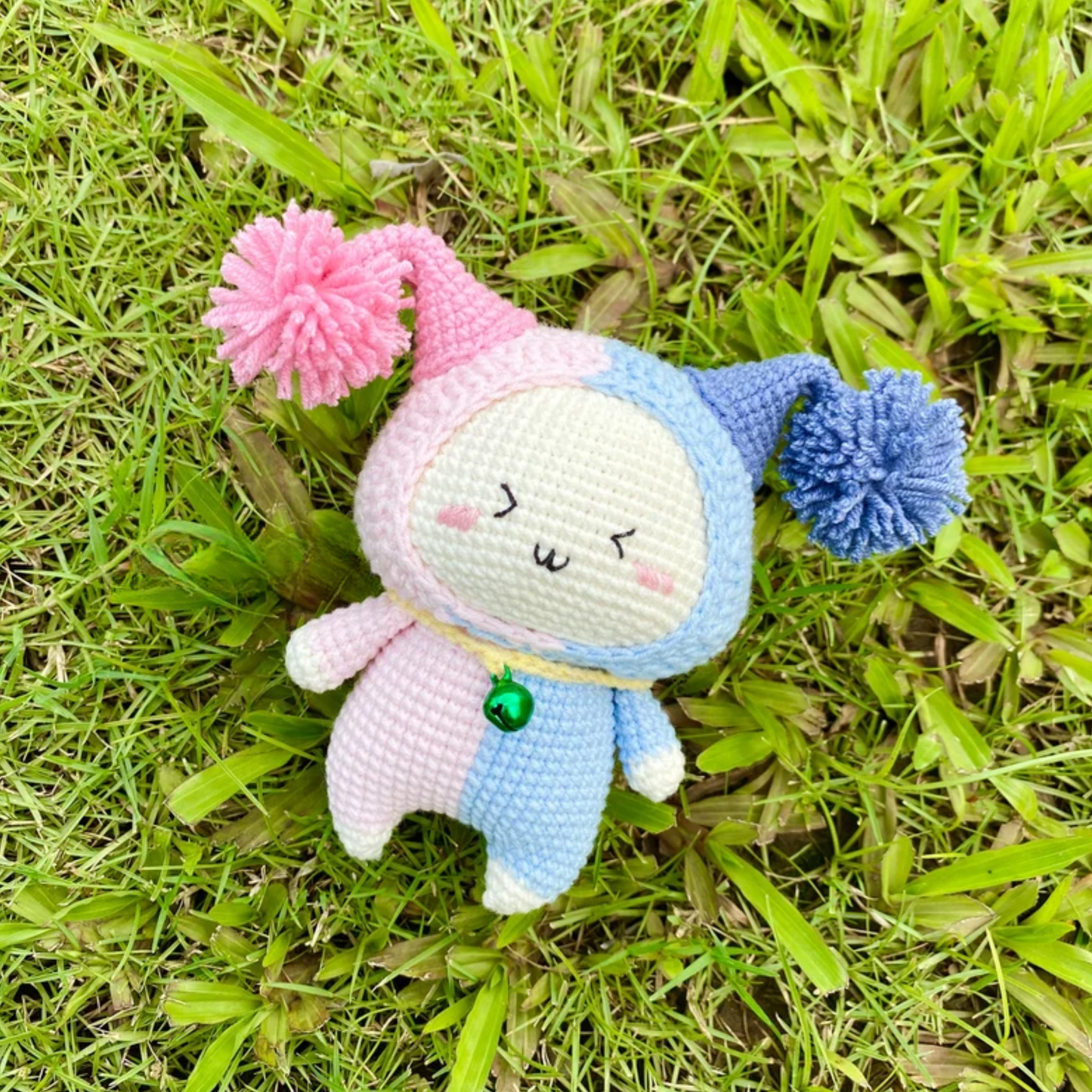 Crochet Gemini Zodiac Keychain Pattern