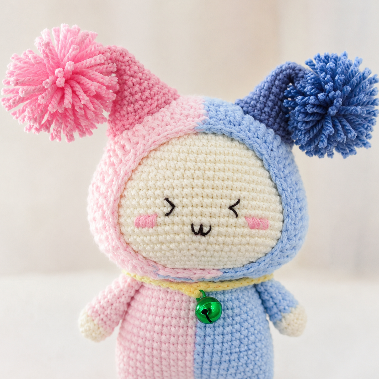 Crochet Gemini Zodiac Keychain Pattern