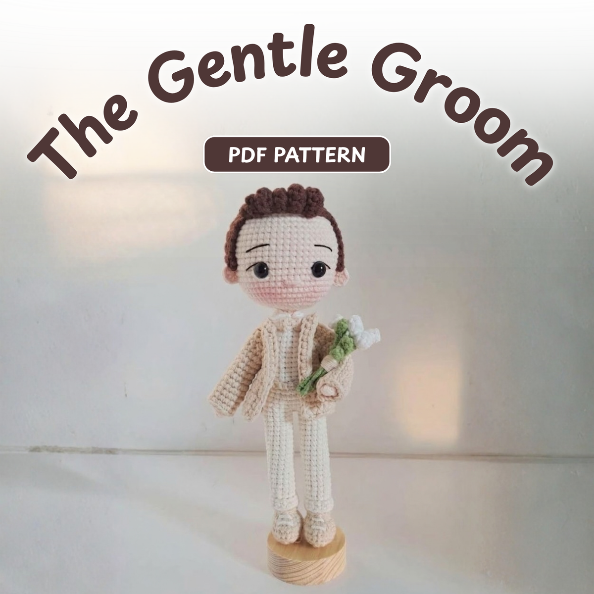 Crochet Gentle Groom Doll Pattern