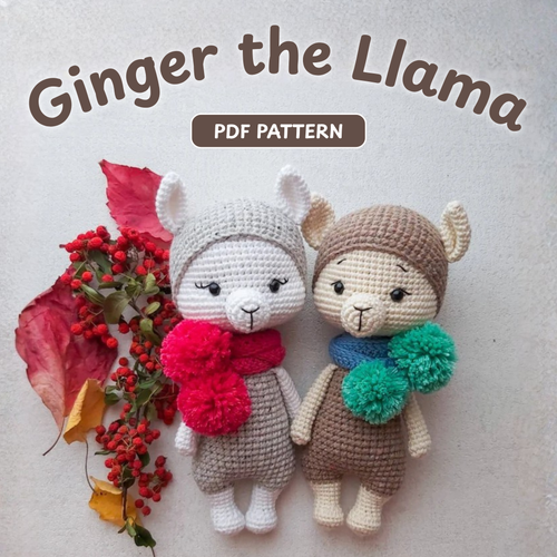 Crochet Ginger the Llama Pattern