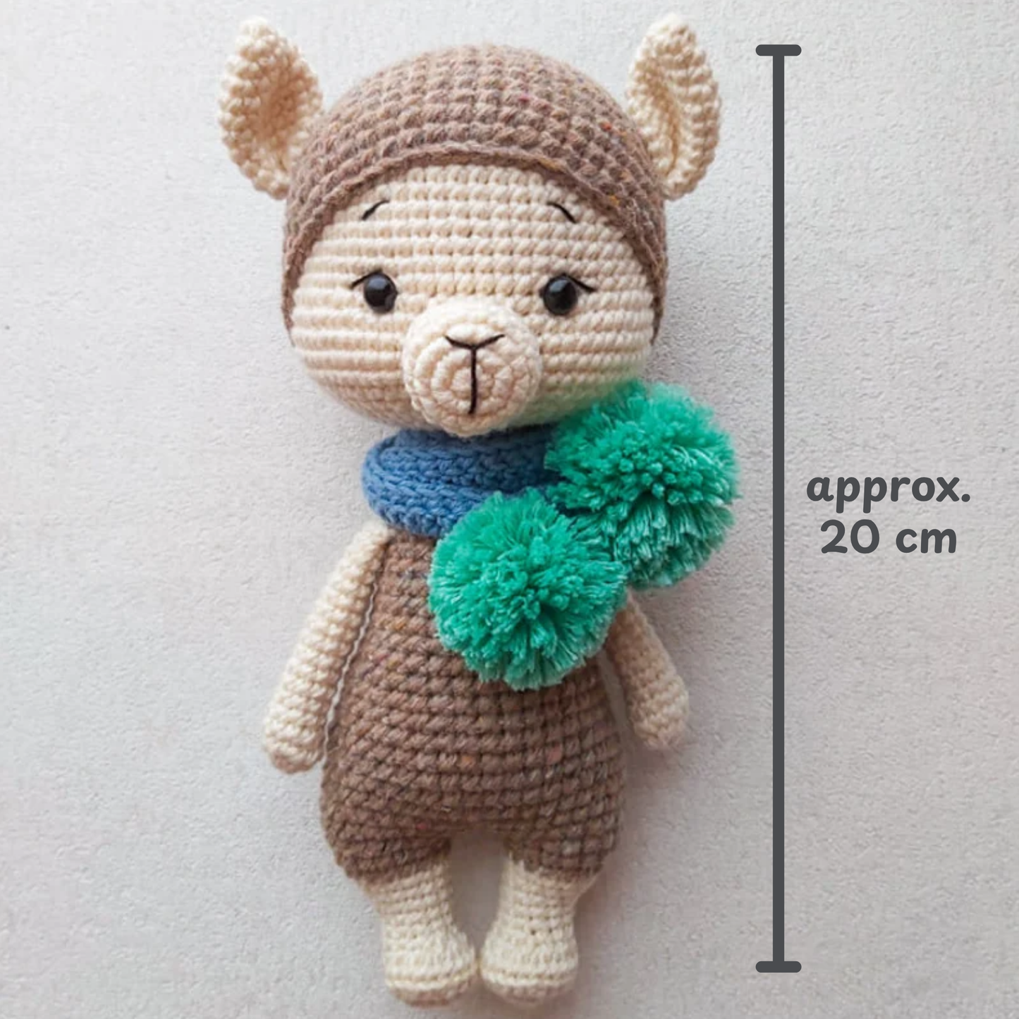 Crochet Ginger the Llama Pattern