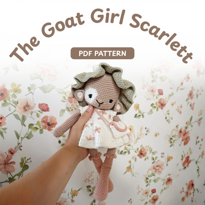 Crochet Scarlett Pretty Goat Pattern