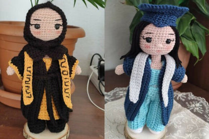 2026 Graduation Doll Crochet Pattern