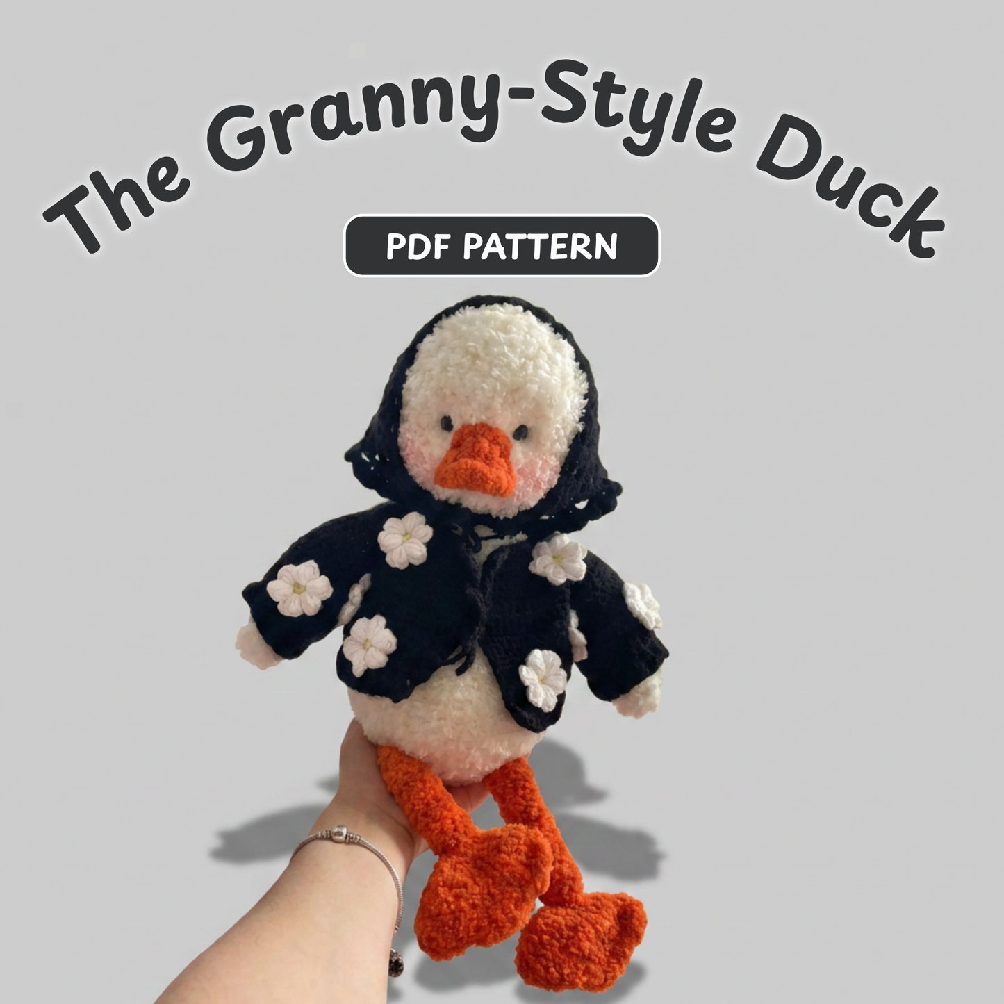 Crochet Granny-Style Duck Pattern