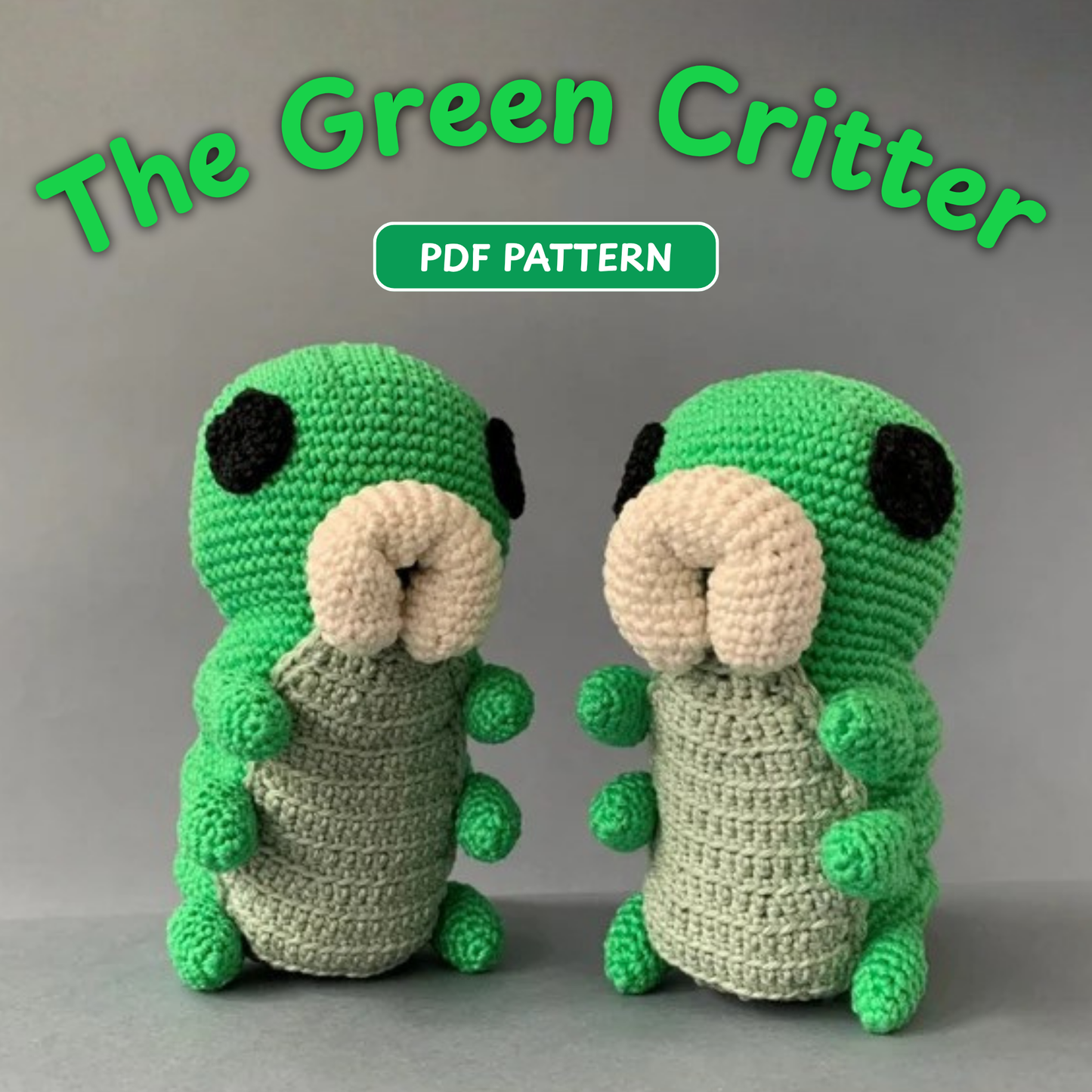 Crochet Grub Pattern (Inspired by Hollow Knight)