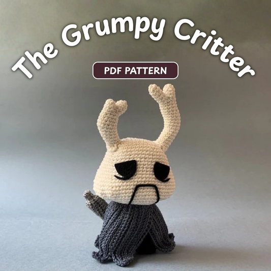 Crochet Grumpy Critter Amigurumi Pattern