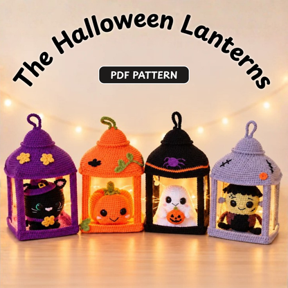 Crochet Halloween Lanterns Pattern