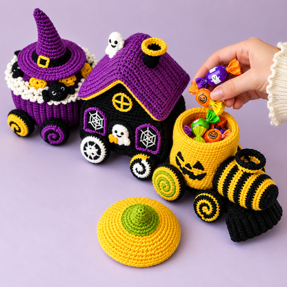 Crochet Halloween Train Pattern
