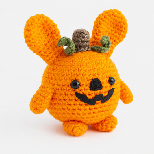 Crochet Halloween Bunny Amigurumi Pattern (4 Costumes)