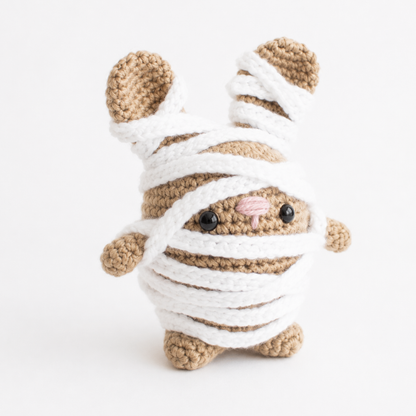 Crochet Halloween Bunny Amigurumi Pattern (4 Costumes)