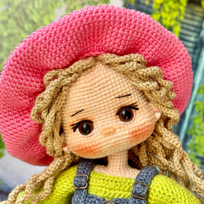 Crochet Haru Doll Pattern