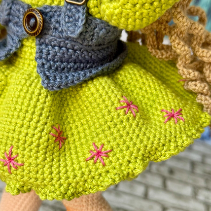 Crochet Haru Doll Pattern