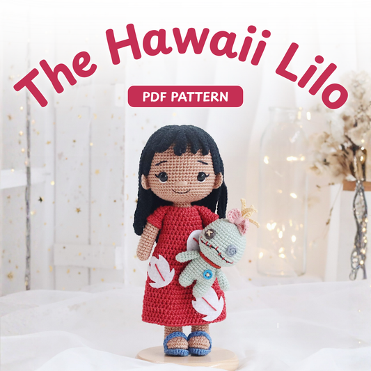 Crochet Hawaii Doll Pattern