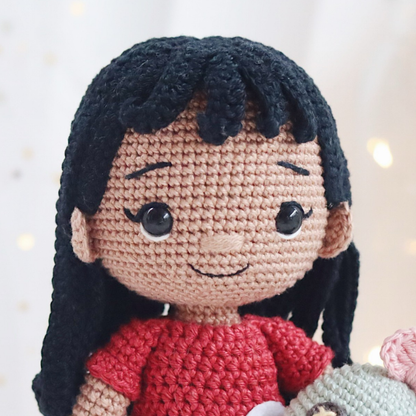 Crochet Hawaii Doll Pattern