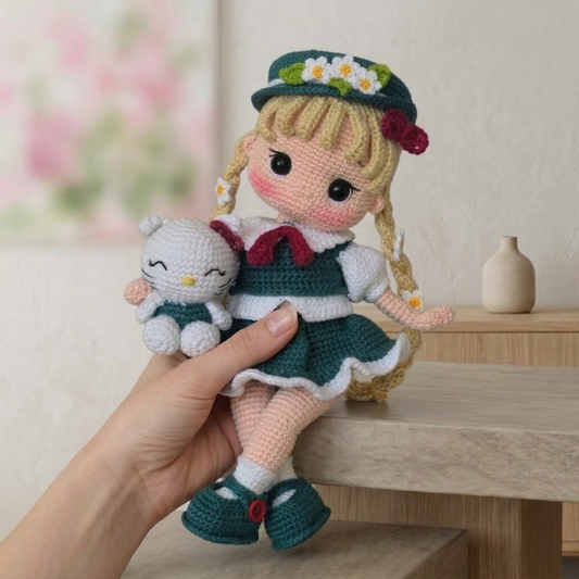 Crochet Hello Kitty Doll Pattern