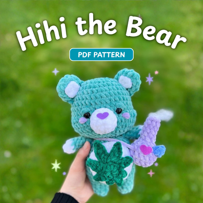 Crochet Hihi the Bear Pattern