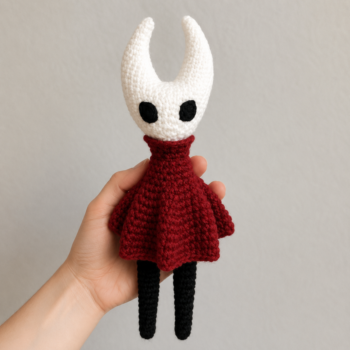 Crochet Hornet Amigurumi Pattern (Hollow Knight: Silksong)