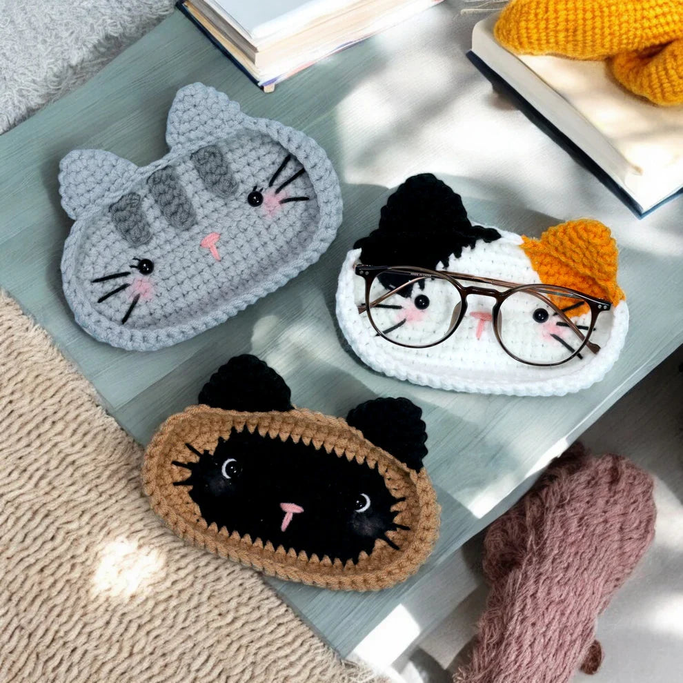 8-in-1 Pet Glass Holder Crochet Pattern