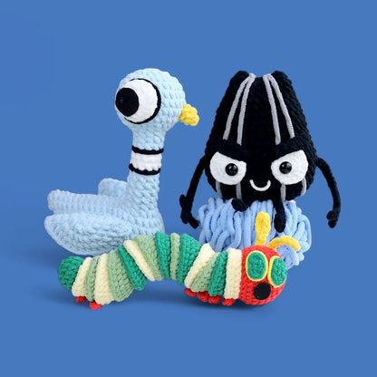 8in1 American Children's Book Characters Crochet Pattern Bundle
