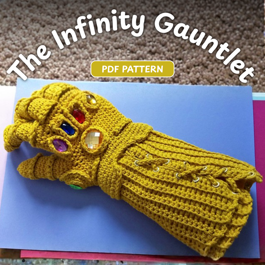 Crochet Infinity Gauntlet Pattern