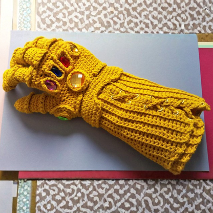 Crochet Infinity Gauntlet Pattern