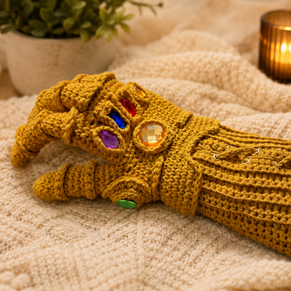 Crochet Infinity Gauntlet Pattern