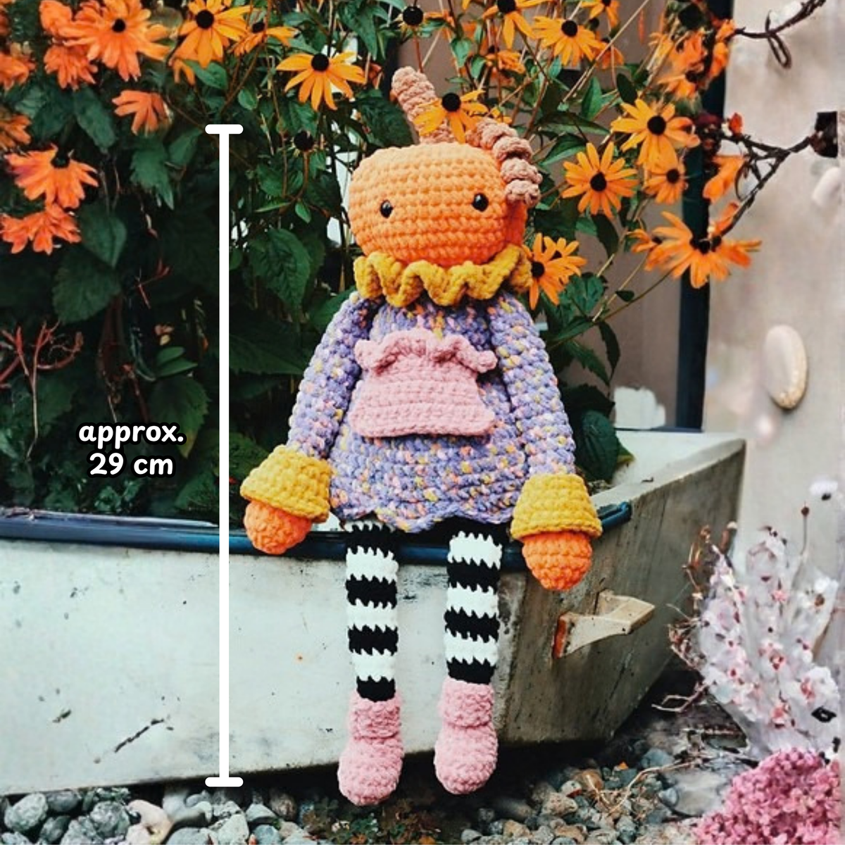 Crochet Jackie O'Lantern Pattern