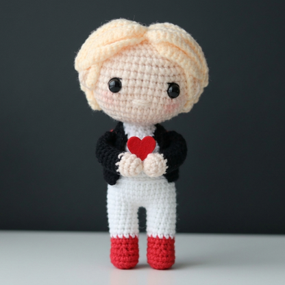 Crochet Jimin Doll Pattern