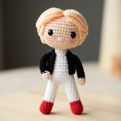Crochet Jimin Doll Pattern