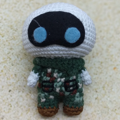Crochet Jin BTS Military Pattern