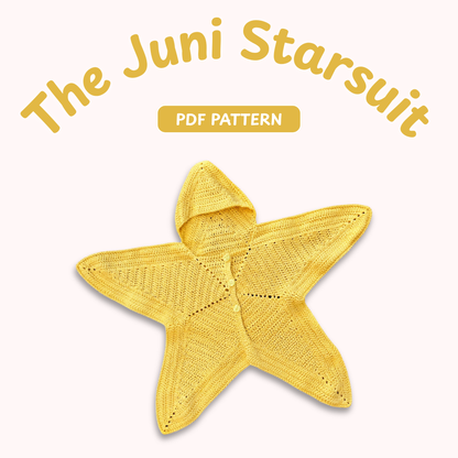 Crochet Juni Starsuit for Babies Pattern