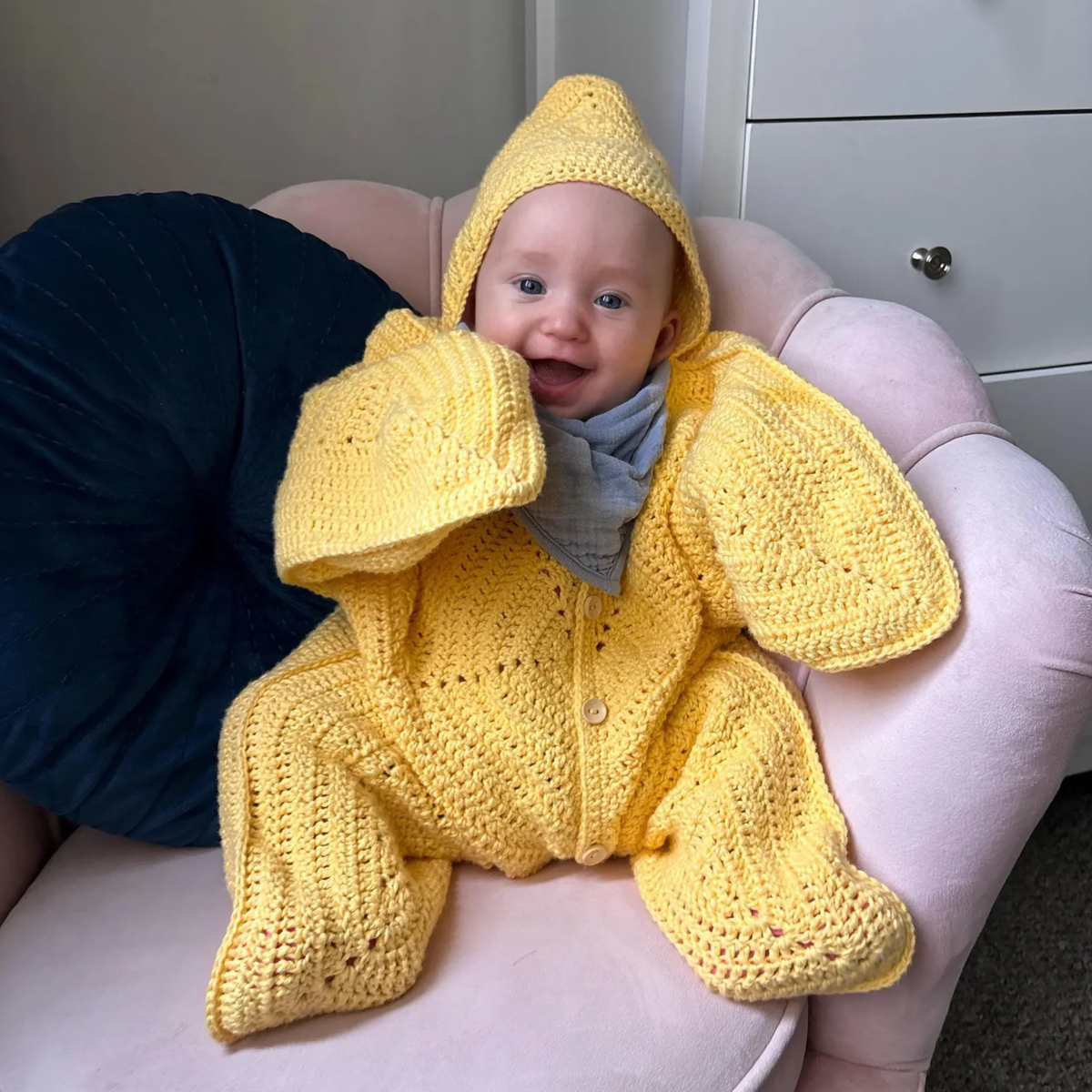 Crochet Juni Starsuit for Babies Pattern