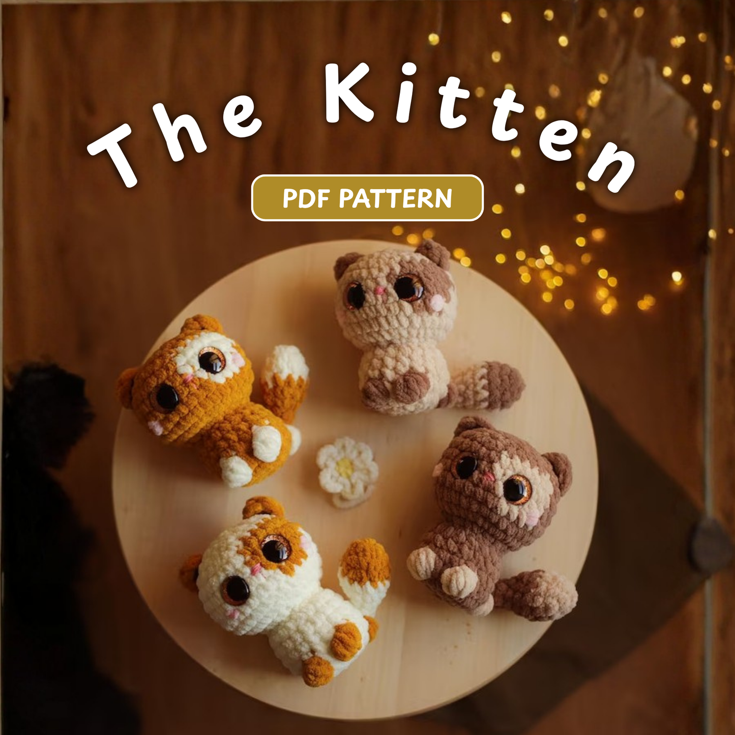 Crochet Kitten Pattern