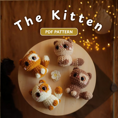 Crochet Kitten Pattern