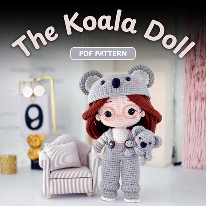 Crochet Koala Doll Pattern