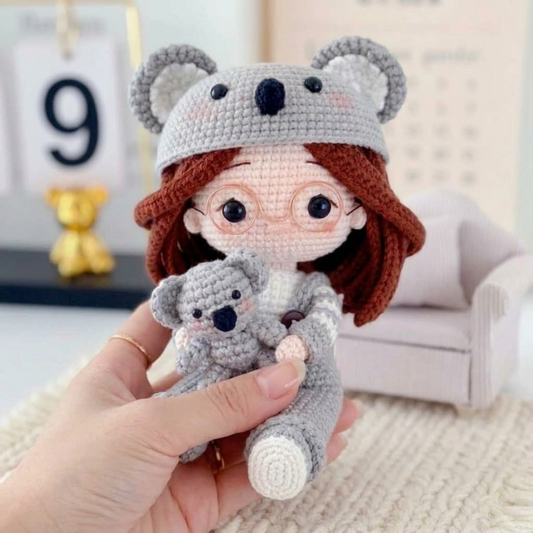 Crochet Koala Doll Pattern