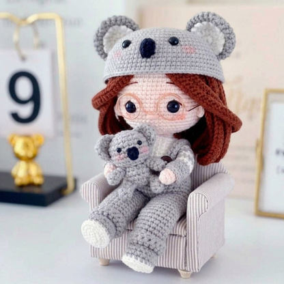 Crochet Koala Doll Pattern