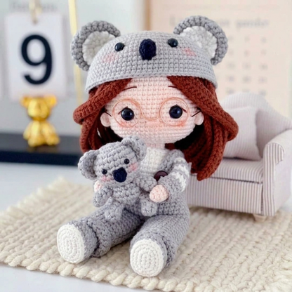 Crochet Koala Doll Pattern