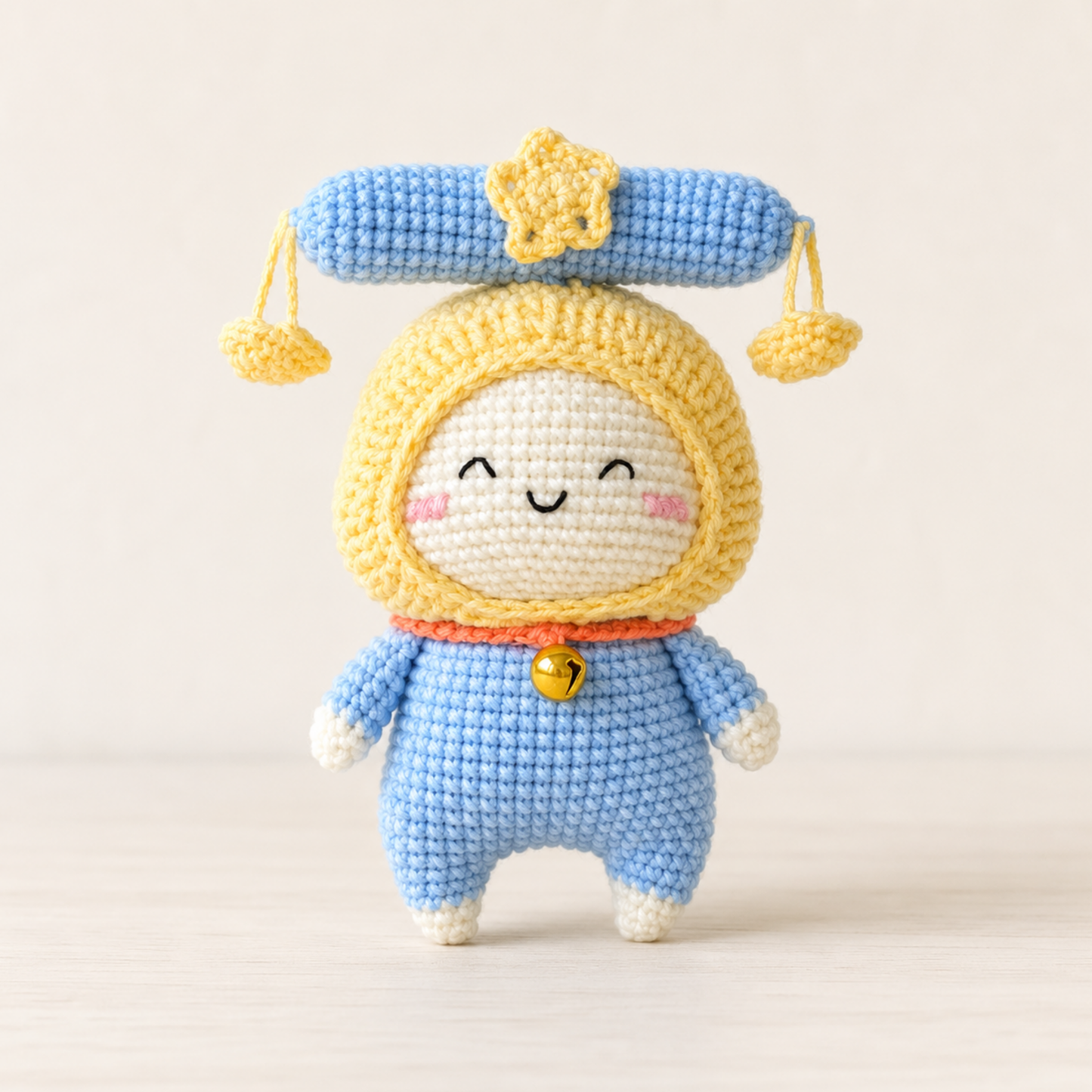 Crochet Libra Zodiac Keychain Pattern